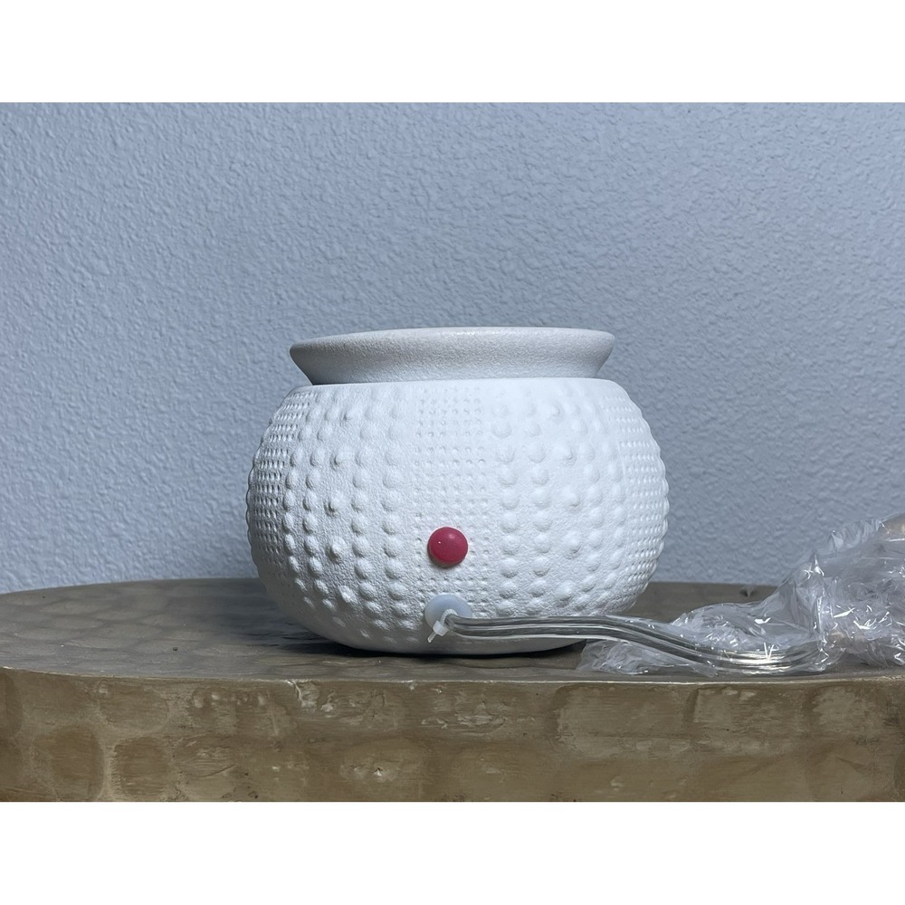 Pink Zebra Coastal White Simmer Pot Wax Melt Warmer Electric Fragrance Pot